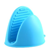 Silicone heat-resistant gloves