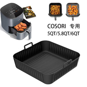 Air fryer silicone baking pad