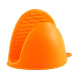 Silicone heat-resistant gloves